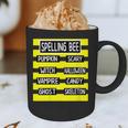 Spelling Bee Pun Halloween Costume For Teachers Graphic Print Coffee Mug, novelty gifts, funny gifts Spelling Bee Pun Halloween Costume For Teachers Graphic Print Coffee Mug, novelty gifts, funny gifts