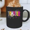 Spooky Halloween Teacher Para Counselor SPED Preppy Boo Kids Graphic Print Coffee Mug, novelty gifts, funny gifts