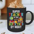Super Teacher By Day Super Tired By Night Graphic Print Coffee Mug, novelty gifts, funny gifts Super Teacher By Day Super Tired By Night Graphic Print Coffee Mug, novelty gifts, funny gifts
