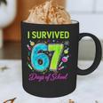 I Survived 67 Days Of School 67 Meme Science Teacher Graphic Print Coffee Mug, novelty gifts, funny gifts I Survived 67 Days Of School 67 Meme Science Teacher Graphic Print Coffee Mug, novelty gifts, funny gifts