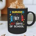 I Survived 67 Days Of School 67 Teacher Squad Matching Graphic Print Coffee Mug, novelty gifts, funny gifts I Survived 67 Days Of School 67 Teacher Squad Matching Graphic Print Coffee Mug, novelty gifts, funny gifts