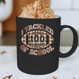 I Tackled 100 Days Of School Football Boys Girls Teachers Graphic Print Coffee Mug, novelty gifts, funny gifts