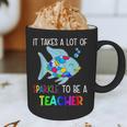 It Takes A Lot Of Sparkle To Be A Teacher Rainbow Fish For Men Women Graphic Print Coffee Mug, novelty gifts, funny gifts
