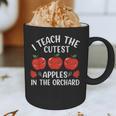 I Teach The Cutest Apples In The Orchard Cute Fall Teacher Graphic Print Coffee Mug, novelty gifts, funny gifts I Teach The Cutest Apples In The Orchard Cute Fall Teacher Graphic Print Coffee Mug, novelty gifts, funny gifts