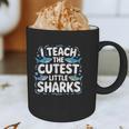 I Teach The Cutest Little Sharks Teacher School Graphic Print Coffee Mug, novelty gifts, funny gifts I Teach The Cutest Little Sharks Teacher School Graphic Print Coffee Mug, novelty gifts, funny gifts
