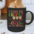I Teach The Cutest Owls Christmas Or Teachers Day Graphic Print Coffee Mug, novelty gifts, funny gifts