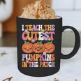 I Teach The Cutest Pumpkins Halloween Fall Teacher Women Graphic Print Coffee Mug, novelty gifts, funny gifts I Teach The Cutest Pumpkins Halloween Fall Teacher Women Graphic Print Coffee Mug, novelty gifts, funny gifts
