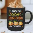 I Teach The Cutest Pumpkins Halloween Teacher Graphic Print Coffee Mug, novelty gifts, funny gifts I Teach The Cutest Pumpkins Halloween Teacher Graphic Print Coffee Mug, novelty gifts, funny gifts