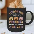 I Teach The Cutest Pumpkins In The Patch 1st Grade Teacher For Men Women Kids Graphic Print Coffee Mug, novelty gifts, funny gifts I Teach The Cutest Pumpkins In The Patch 1st Grade Teacher For Men Women Kids Graphic Print Coffee Mug, novelty gifts, funny gifts