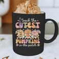 I Teach The Cutest Pumpkins In The Patch Teacher Retro Graphic Print Coffee Mug, novelty gifts, funny gifts I Teach The Cutest Pumpkins In The Patch Teacher Retro Graphic Print Coffee Mug, novelty gifts, funny gifts