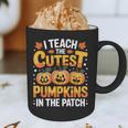 I Teach The Cutest Pumpkins Shirt Teachers Halloween Graphic Print Coffee Mug, novelty gifts, funny gifts