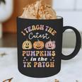 I Teach The Cutest Pumpkins In The TK Patch TK Teacher Fall Graphic Print Coffee Mug, novelty gifts, funny gifts I Teach The Cutest Pumpkins In The TK Patch TK Teacher Fall Graphic Print Coffee Mug, novelty gifts, funny gifts