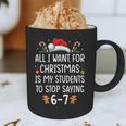 Teacher 67 Christmas Six Seven 6-7 For Men Women Humor Graphic Print Coffee Mug, novelty gifts, funny gifts Teacher 67 Christmas Six Seven 6-7 For Men Women Humor Graphic Print Coffee Mug, novelty gifts, funny gifts