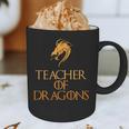 Teacher Of Dragons For Teachers Top Tee T-Shirt Graphic Print Coffee Mug, novelty gifts, funny gifts