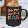 In My Teacher Era First Day Of School Back To School Retro Graphic Print Coffee Mug, novelty gifts, funny gifts In My Teacher Era First Day Of School Back To School Retro Graphic Print Coffee Mug, novelty gifts, funny gifts