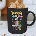 Teacher Of Fractions For Math Teacher Graphic Print Coffee Mug, novelty gifts, funny gifts