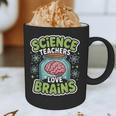 Teacher Halloween Costume Science Teachers Love Brains Graphic Print Coffee Mug, novelty gifts, funny gifts Teacher Halloween Costume Science Teachers Love Brains Graphic Print Coffee Mug, novelty gifts, funny gifts