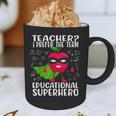 Teacher I Prefer The Term Educational Superhero Graphic Print Coffee Mug, novelty gifts, funny gifts Teacher I Prefer The Term Educational Superhero Graphic Print Coffee Mug, novelty gifts, funny gifts
