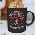 Teacher Who Runs Half Marathon Runner Running Lover Graphic Graphic Print Coffee Mug, novelty gifts, funny gifts Teacher Who Runs Half Marathon Runner Running Lover Graphic Graphic Print Coffee Mug, novelty gifts, funny gifts