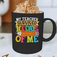 My Teacher Survived 100 Days Of Me 100th Day Of School Kids Graphic Print Coffee Mug, novelty gifts, funny gifts My Teacher Survived 100 Days Of Me 100th Day Of School Kids Graphic Print Coffee Mug, novelty gifts, funny gifts