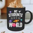Teacher Tee My Students Are Out Of This World Space Graphic Print Coffee Mug, novelty gifts, funny gifts