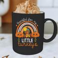 Teacher Thanksgiving Shirt Thankful For My Little Turkeys Graphic Print Coffee Mug, novelty gifts, funny gifts