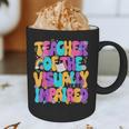 Teacher Of The Visually Impaired Blindness Awareness Graphic Print Coffee Mug, novelty gifts, funny gifts Teacher Of The Visually Impaired Blindness Awareness Graphic Print Coffee Mug, novelty gifts, funny gifts