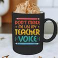 Teacher Voice Teacherlife Primary School Teacher Graphic Print Coffee Mug, novelty gifts, funny gifts Teacher Voice Teacherlife Primary School Teacher Graphic Print Coffee Mug, novelty gifts, funny gifts