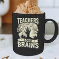 Teachers Love Brains Halloween Costume Boo Trick Teach Graphic Print Coffee Mug, novelty gifts, funny gifts Teachers Love Brains Halloween Costume Boo Trick Teach Graphic Print Coffee Mug, novelty gifts, funny gifts