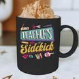Teacher's Sidekick Teacher Assisting Teaching Assistant Graphic Print Coffee Mug, novelty gifts, funny gifts