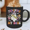 Teaching My Boos Ghost Teacher Cute Groovy Halloween Teacher Graphic Print Coffee Mug, novelty gifts, funny gifts Teaching My Boos Ghost Teacher Cute Groovy Halloween Teacher Graphic Print Coffee Mug, novelty gifts, funny gifts