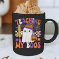 Teaching My Boos Ghost Teacher Cute Pencil Halloween Teacher Graphic Print Coffee Mug, novelty gifts, funny gifts Teaching My Boos Ghost Teacher Cute Pencil Halloween Teacher Graphic Print Coffee Mug, novelty gifts, funny gifts