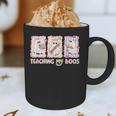 Teaching Is My Boos Teacher Ghost Halloween Women Girls Graphic Print Coffee Mug, novelty gifts, funny gifts