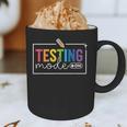 Testing Mode On Testing Day Motivational Teacher Kids Graphic Print Coffee Mug, novelty gifts, funny gifts Testing Mode On Testing Day Motivational Teacher Kids Graphic Print Coffee Mug, novelty gifts, funny gifts