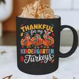 Thankful For My Kindergarten Turkeys Thanksgiving Teacher Graphic Print Coffee Mug, novelty gifts, funny gifts Thankful For My Kindergarten Turkeys Thanksgiving Teacher Graphic Print Coffee Mug, novelty gifts, funny gifts