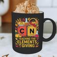 Thanksgiving 67 Meme Science Teacher Periodic Table Women Graphic Print Coffee Mug, novelty gifts, funny gifts