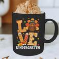 Thanksgiving Love Kindergarten Teacher Turkey Autumn Fall Graphic Print Coffee Mug, novelty gifts, funny gifts Thanksgiving Love Kindergarten Teacher Turkey Autumn Fall Graphic Print Coffee Mug, novelty gifts, funny gifts