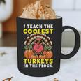 Thanksgiving I Teach Coolest Turkeys Teacher Fall Women Men Graphic Print Coffee Mug, novelty gifts, funny gifts Thanksgiving I Teach Coolest Turkeys Teacher Fall Women Men Graphic Print Coffee Mug, novelty gifts, funny gifts
