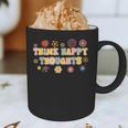 Think Happy Thoughts Teens Spring Positive Message Teachers For Men Women Girls Kids Graphic Print Coffee Mug, novelty gifts, funny gifts Think Happy Thoughts Teens Spring Positive Message Teachers For Men Women Girls Kids Graphic Print Coffee Mug, novelty gifts, funny gifts