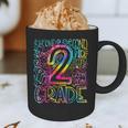 Tie Dye 2nd Grade Typography Team Second Grade Teacher Graphic Print Coffee Mug, novelty gifts, funny gifts