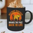 History Teacher Brings Past Back To Life Halloween Zombie Graphic Print Coffee Mug, novelty gifts, funny gifts History Teacher Brings Past Back To Life Halloween Zombie Graphic Print Coffee Mug, novelty gifts, funny gifts