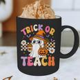 Trick Or Teach Cute Ghost Coffee Pumpkins Halloween Teacher Graphic Print Coffee Mug, novelty gifts, funny gifts Trick Or Teach Cute Ghost Coffee Pumpkins Halloween Teacher Graphic Print Coffee Mug, novelty gifts, funny gifts