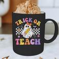 Trick Or Teach Groovy Halloween Teachers Graphic Print Coffee Mug, novelty gifts, funny gifts Trick Or Teach Groovy Halloween Teachers Graphic Print Coffee Mug, novelty gifts, funny gifts