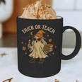 Trick Or Teach Halloween Teacher Graphic Print Coffee Mug, novelty gifts, funny gifts Trick Or Teach Halloween Teacher Graphic Print Coffee Mug, novelty gifts, funny gifts