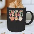 Trick Or Teach Pumpkin Candy Corn Ghost Halloween Teacher Graphic Print Coffee Mug, novelty gifts, funny gifts Trick Or Teach Pumpkin Candy Corn Ghost Halloween Teacher Graphic Print Coffee Mug, novelty gifts, funny gifts