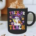 Trick Or Teach Teacher Ghost Teaching Fun Halloween Teacher Graphic Print Coffee Mug, novelty gifts, funny gifts Trick Or Teach Teacher Ghost Teaching Fun Halloween Teacher Graphic Print Coffee Mug, novelty gifts, funny gifts