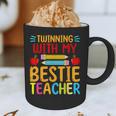 Twinning With My Bestie Teacher Boy Spirit Week Twin Day Graphic Print Coffee Mug, novelty gifts, funny gifts Twinning With My Bestie Teacher Boy Spirit Week Twin Day Graphic Print Coffee Mug, novelty gifts, funny gifts