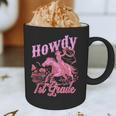 Vintage Howdy First Grade Cowgirl Teacher Western School Graphic Print Coffee Mug, novelty gifts, funny gifts Vintage Howdy First Grade Cowgirl Teacher Western School Graphic Print Coffee Mug, novelty gifts, funny gifts