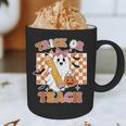 Vintage Teacher Shirt Women Trick Or Teach Halloween Graphic Print Coffee Mug, novelty gifts, funny gifts
