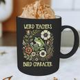 Weird Teachers Build Character Frog Reading Book Librarian Graphic Print Coffee Mug, novelty gifts, funny gifts Weird Teachers Build Character Frog Reading Book Librarian Graphic Print Coffee Mug, novelty gifts, funny gifts